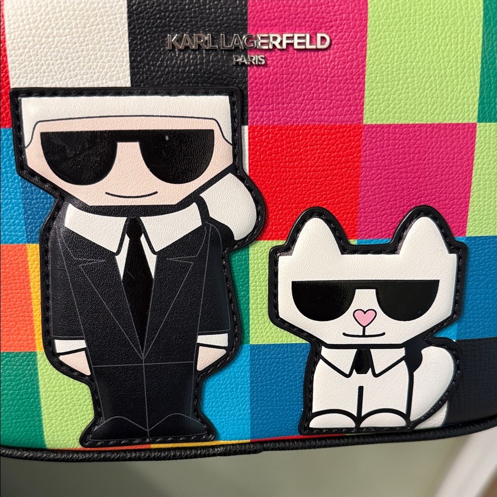 Karl Lagerfeld Multicolor Patchwork Crossbody Bag… - image 7
